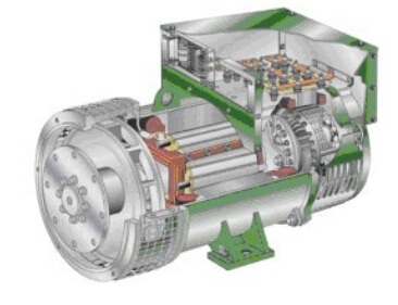 宝山发电机内部结构图